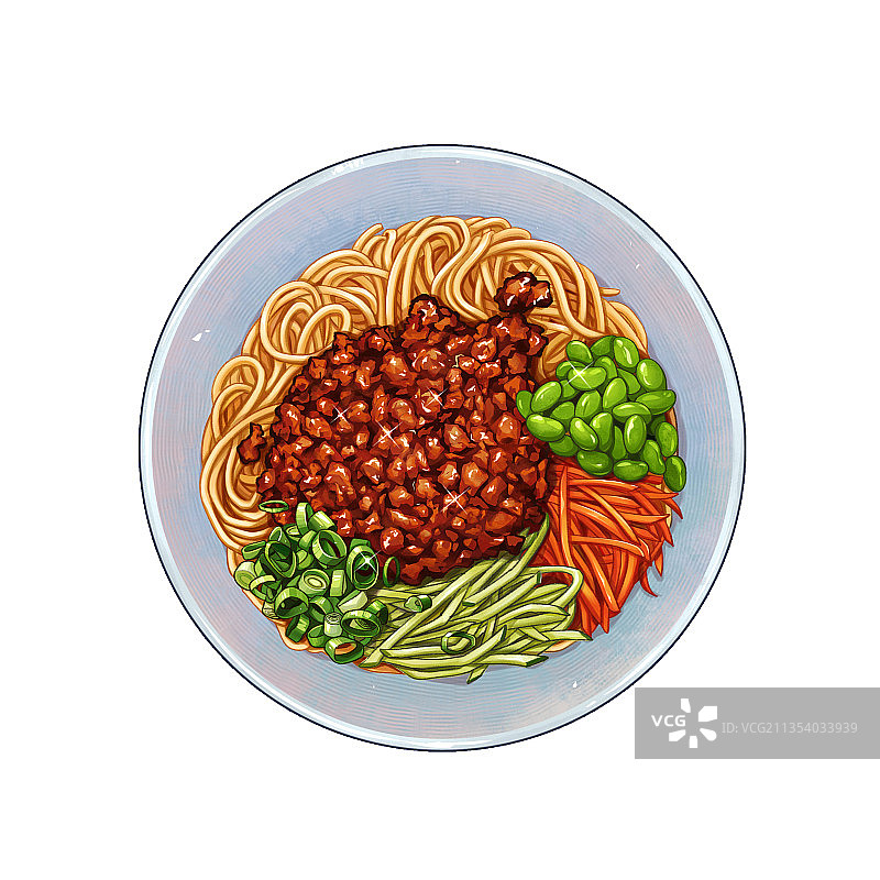 北京炸酱面图片素材
