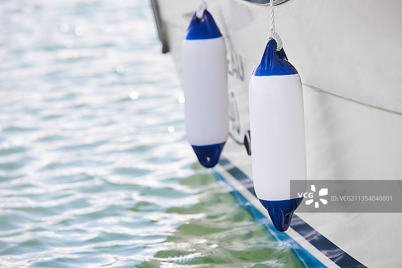 海中船只的特写图片素材