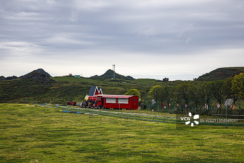 中国贵州大方油杉河景区崔苏坝国际露营基地图片素材
