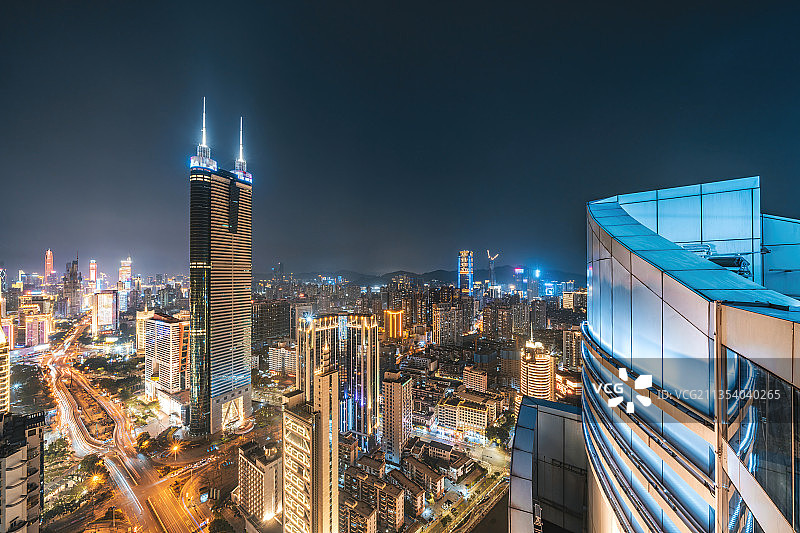 广东省深圳市罗湖区地王大厦图片素材