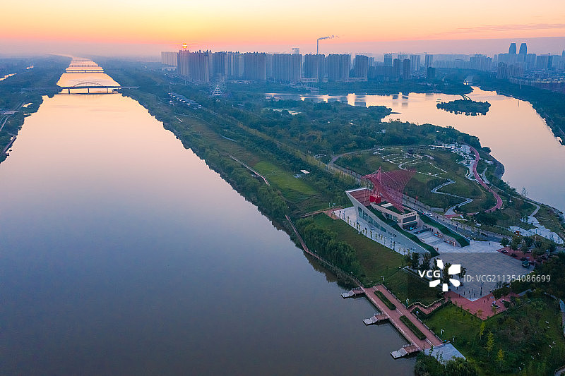 汴河风光   安徽宿州图片素材
