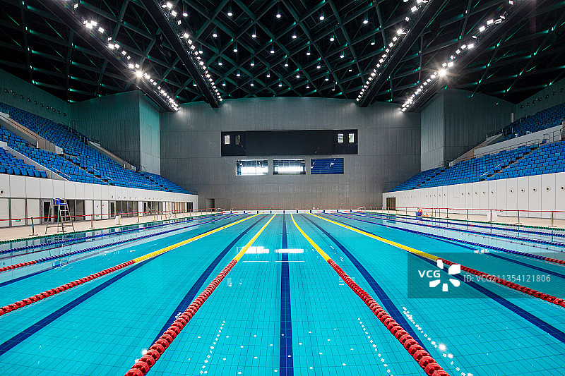 杭州奥体游泳馆图片素材