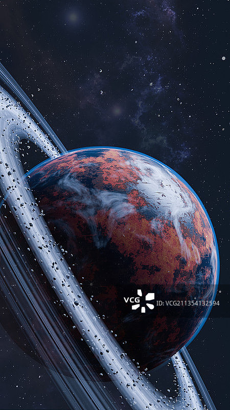 3D渲染高清宇宙星球插图图片素材