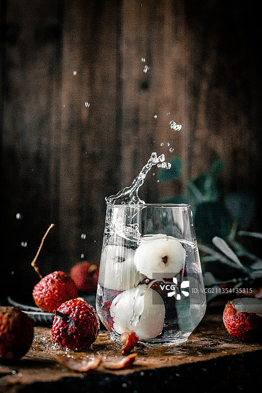 果蔬的美，荔枝的鲜图片素材