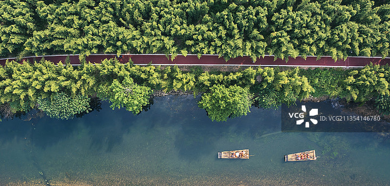 双溪竹海绿道图片素材
