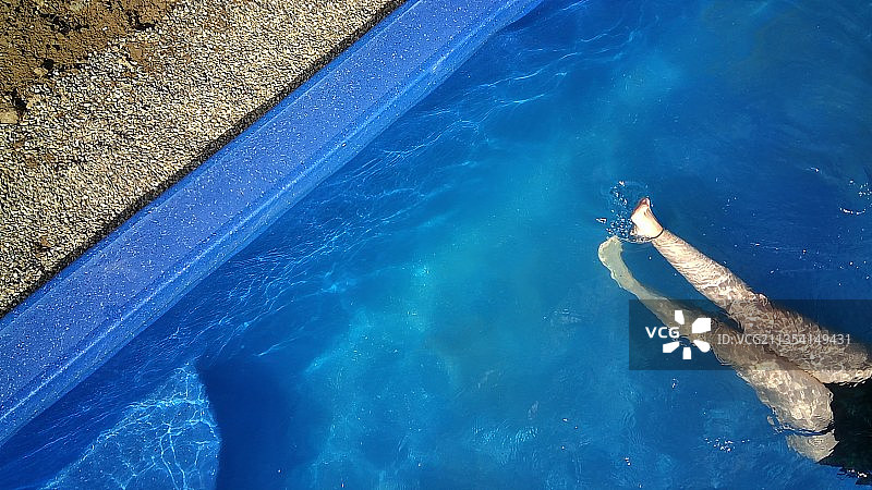 法国蒙托邦卡普游泳池一角图片素材