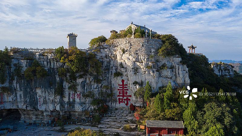 山东潍坊青州市云门山风光图片素材