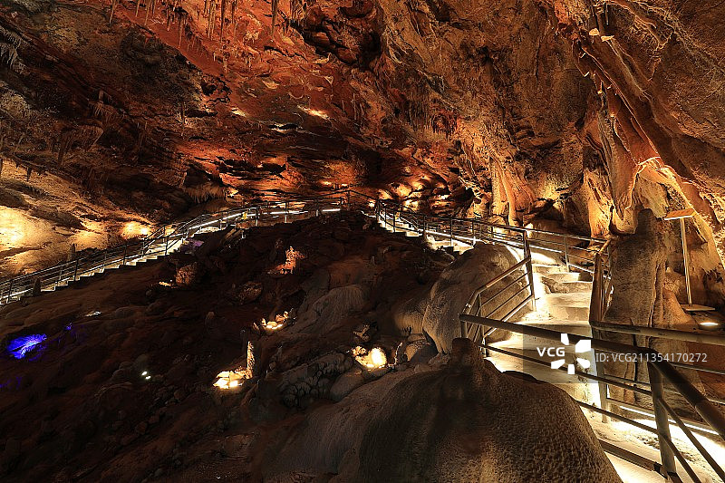 南京汤山猿人洞图片素材