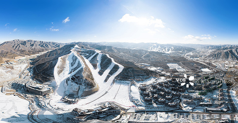 翠云山银河滑雪场图片素材