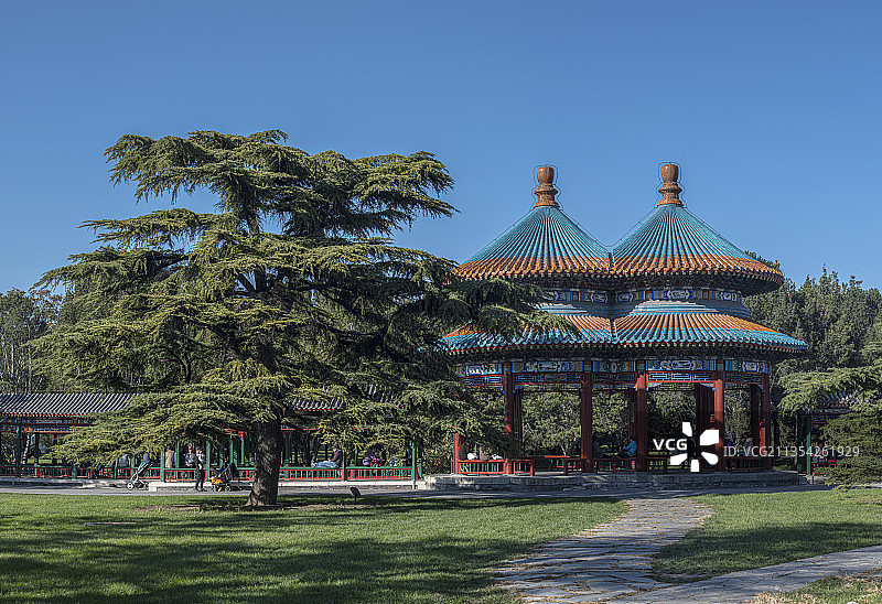 双环万寿亭图片素材