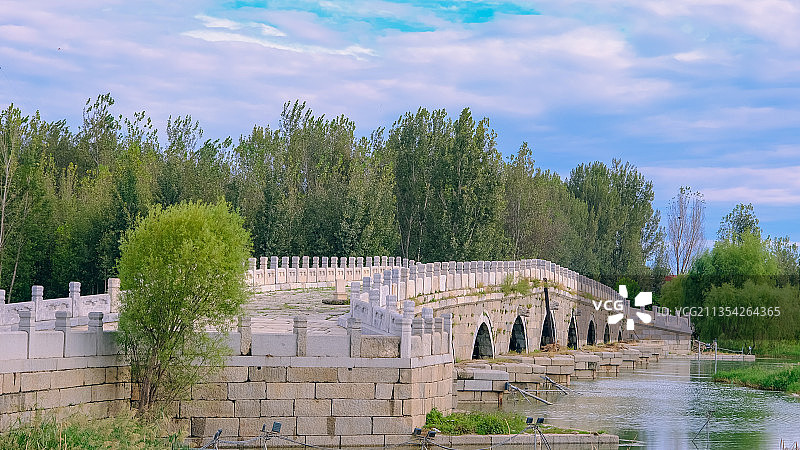 保定永济桥图片素材
