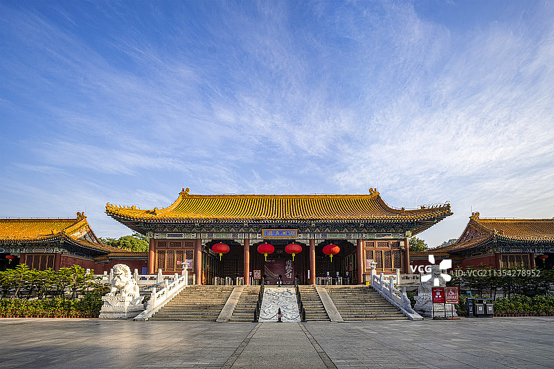 珠海圆明新园成熟时风光图片素材