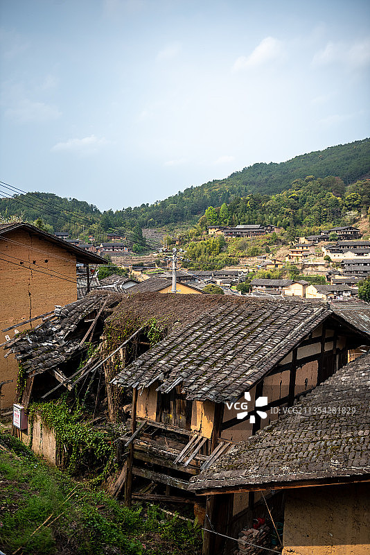 福建省尤溪县桂峰村古民居图片素材