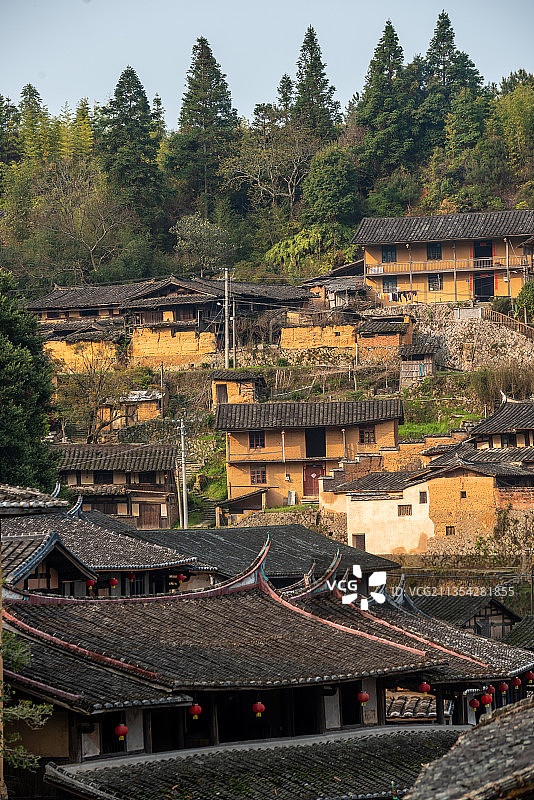 福建省尤溪县桂峰村古民居图片素材