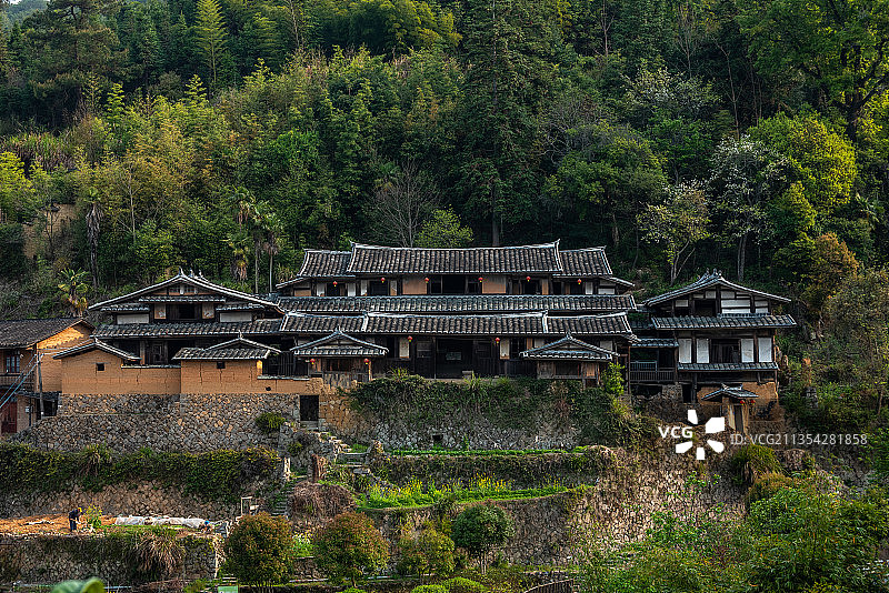 福建省尤溪县桂峰村古民居图片素材