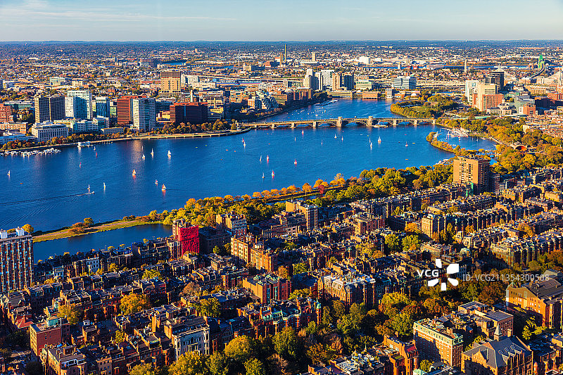 波士顿的秋天图片素材