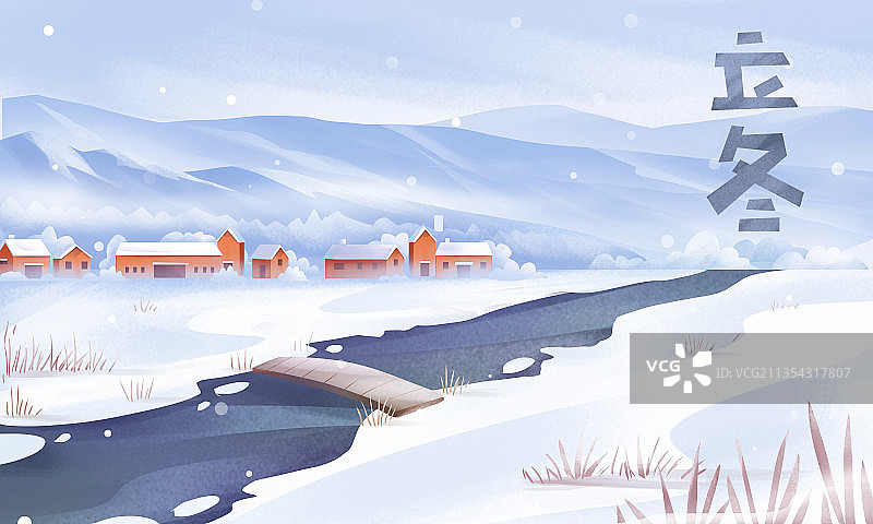 二十四节气 立冬图片素材