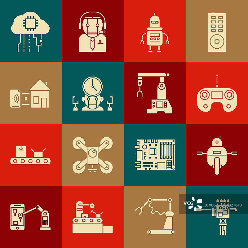 机械机器人手臂、螺丝刀和机器人图片素材