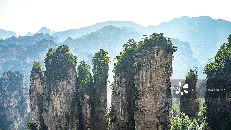 张家界-武陵源-黄石寨图片素材