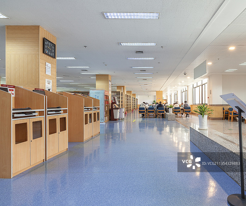 图书馆阅览室自习室公共空间图片素材