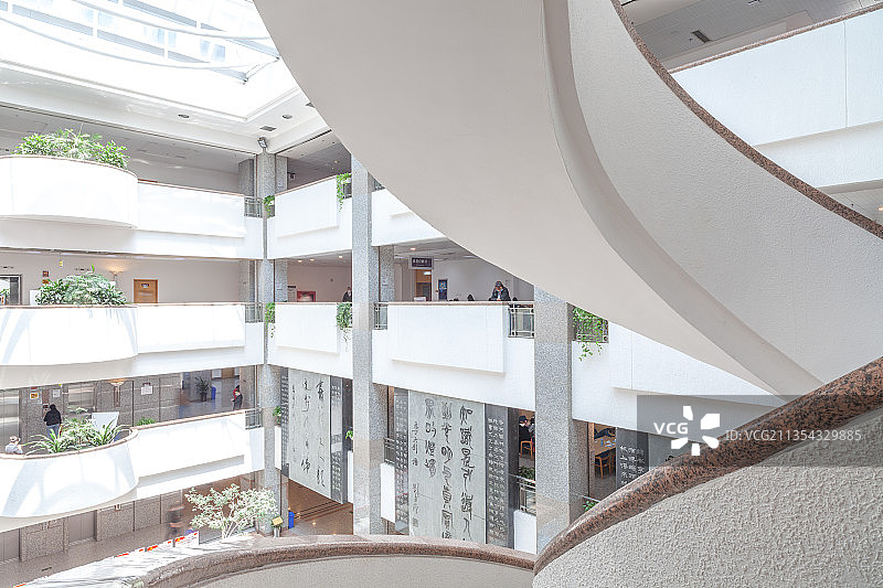 图书馆阅览室自习室公共空间图片素材