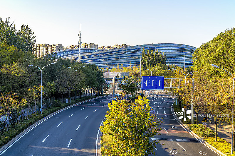 国家速滑馆图片素材