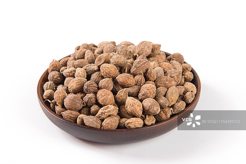 白底上的中药材益智仁图片素材