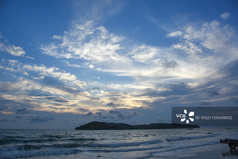 海边日落图片素材