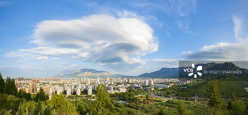 登封全景图图片素材