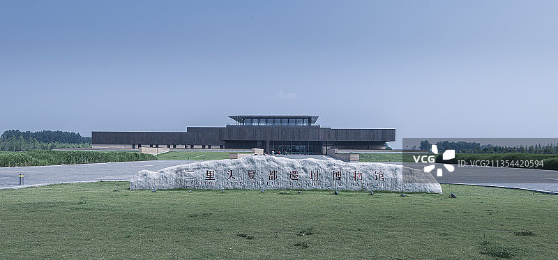 河南偃师二里头夏都遗址博物馆图片素材