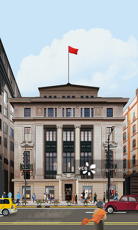 外滩18号图片素材