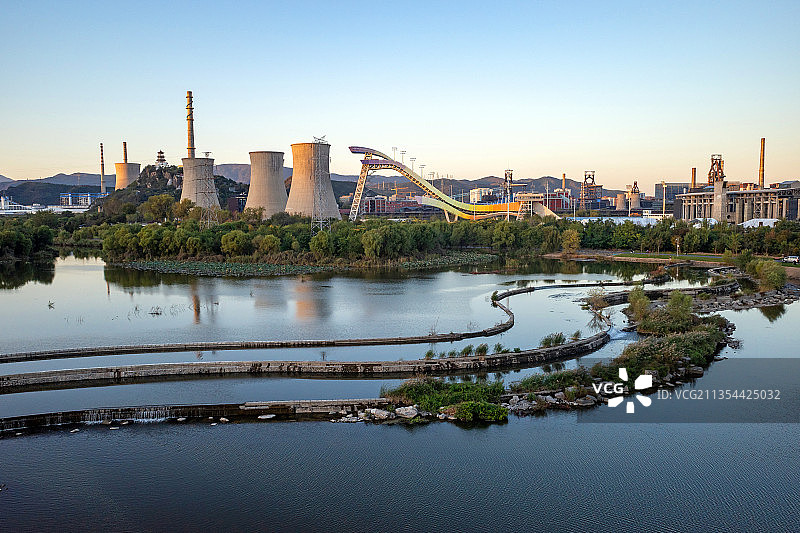 首钢滑雪大跳台风光图片素材