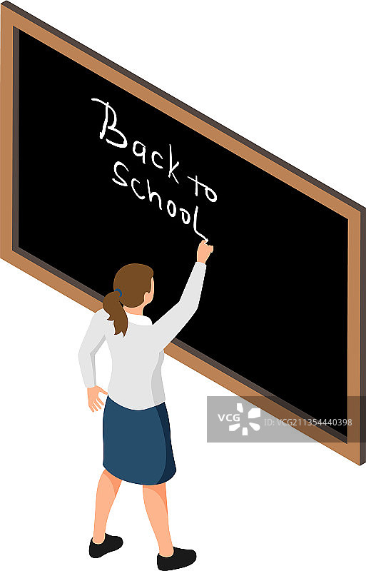 学校2.5D图标图片素材