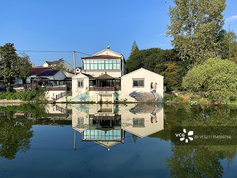 汤山七坊农家乐（手机摄影）图片素材