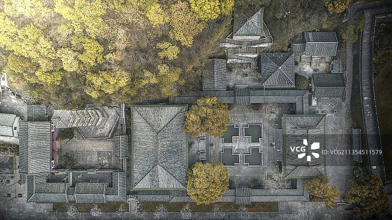 临海台州府城龙兴寺图片素材