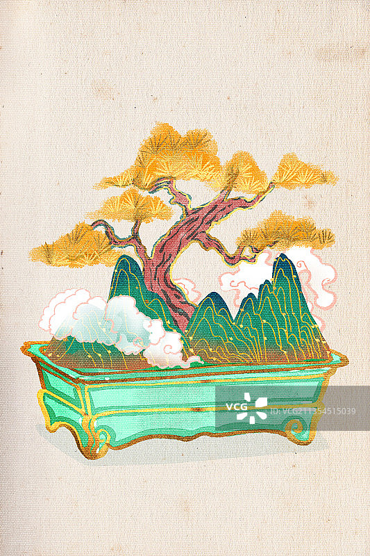 中国风微缩景观图片素材