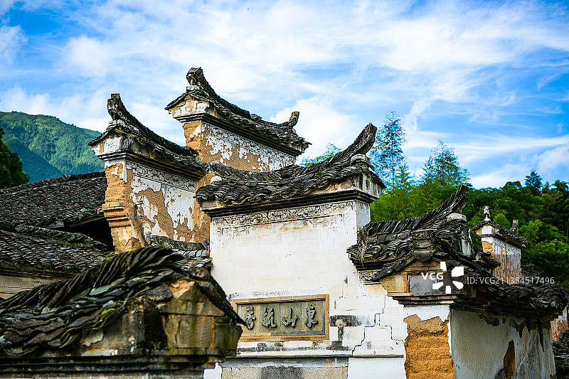 松阳民居马头墙图片素材