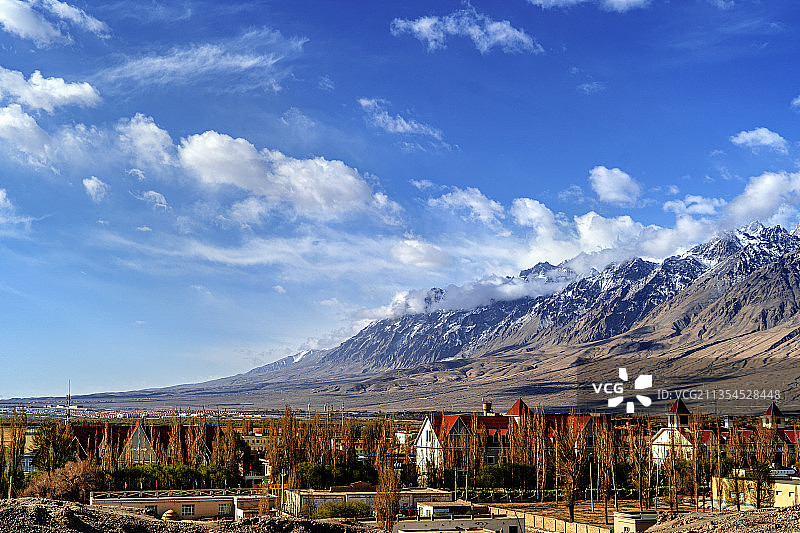 塔什库尔干风光图片素材