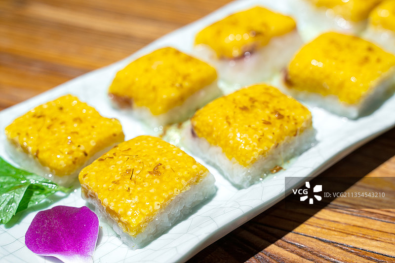 黄米凉糕图片素材