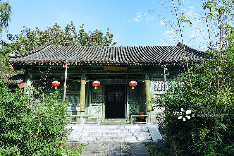 《红楼梦》取景拍摄地北京大观园图片素材