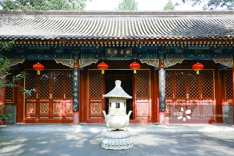 《红楼梦》取景拍摄地北京大观园图片素材