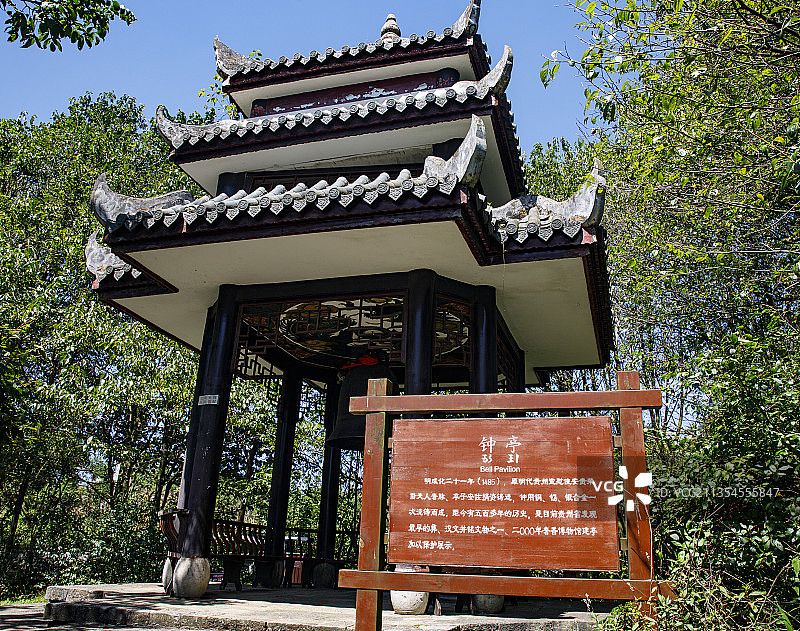 中国贵州毕节市大方县奢香暮、奢香博物馆-、奢香夫人雕像图片素材