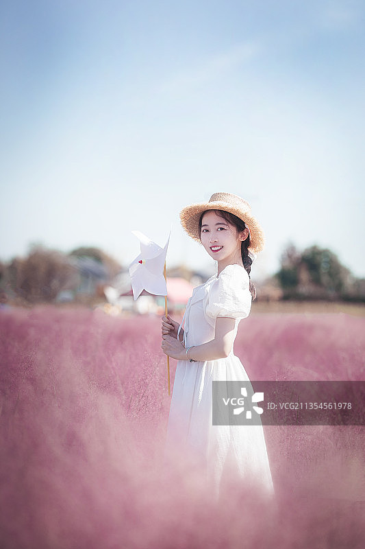 粉色天国图片素材