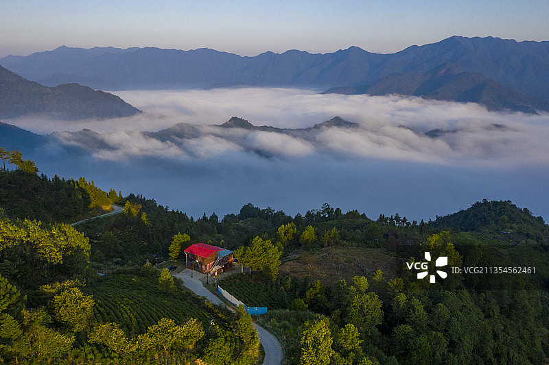 云海 晨曦 云雾缭绕图片素材