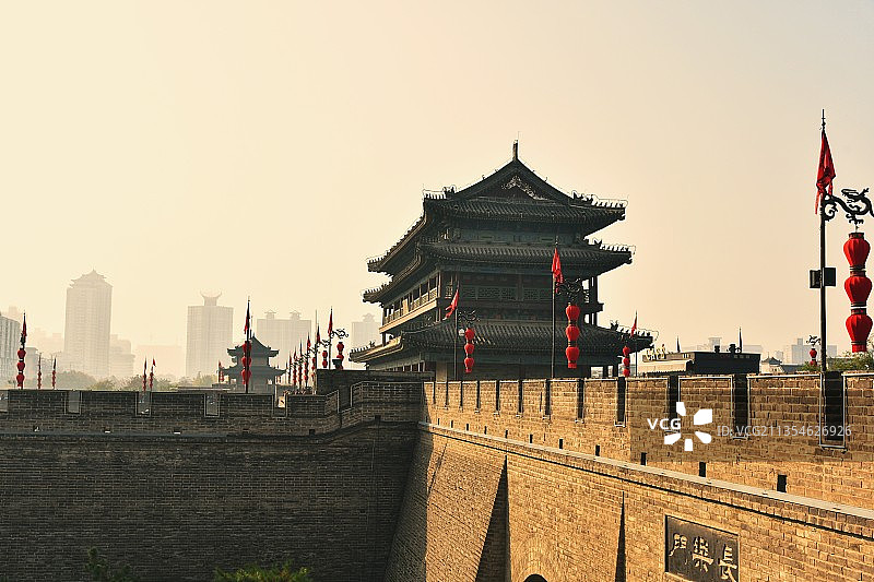 西安——明城墙图片素材