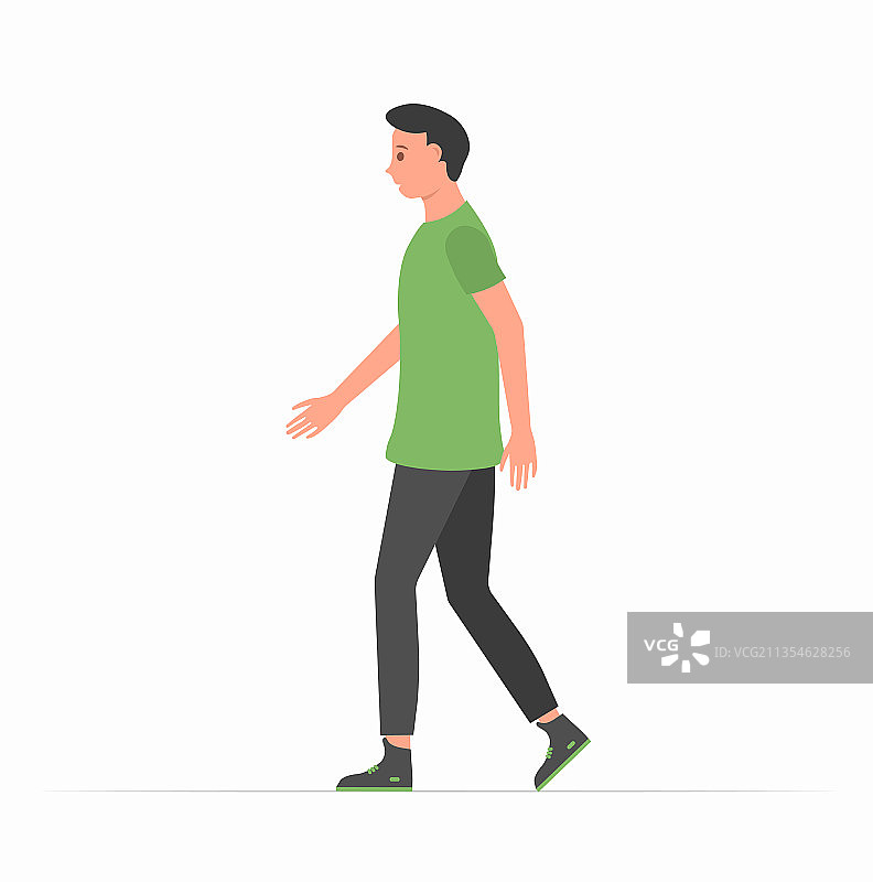 城市户外卡通人物图片素材