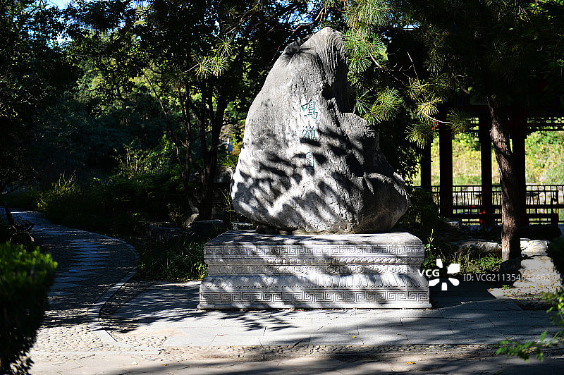 北京，北京大学，鸣鹤园。图片素材