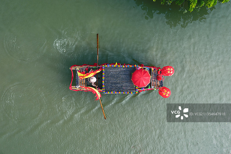 珠海斗门水上婚嫁国家级非物质文化遗产图片素材