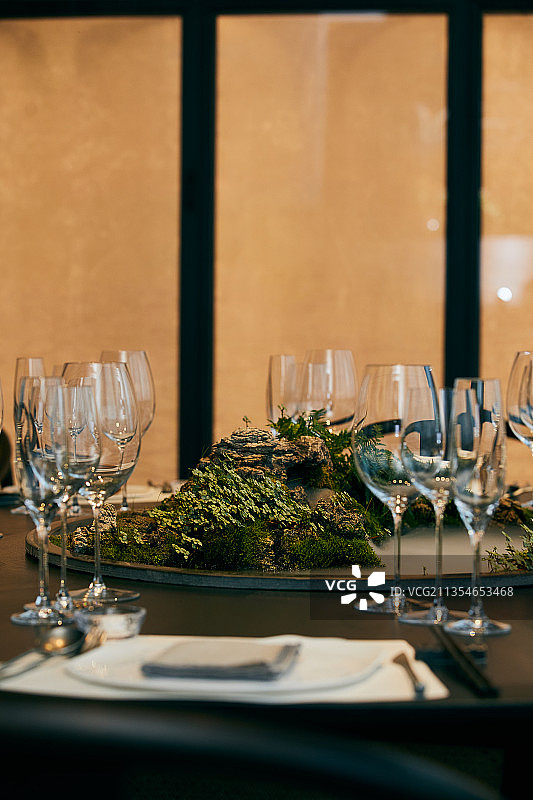 新中式餐厅图片素材