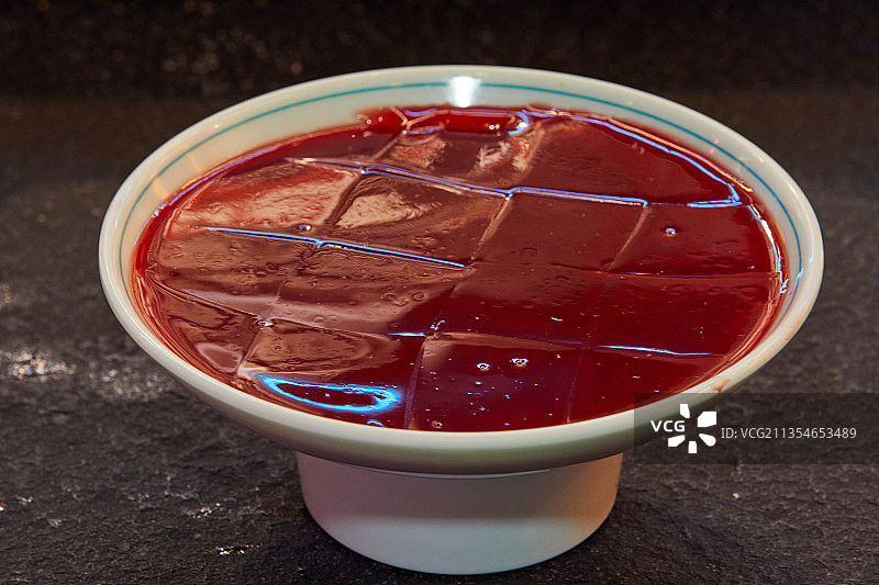 火锅配菜鸭血图片素材